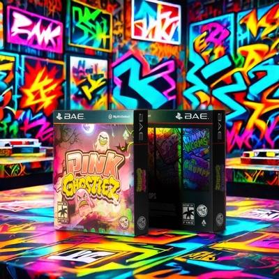 Commande personnalisée Accepté Holographique Spot Brillant UV Foil Laser Carton de papier Boîte d'argent avec Stampage d'or Boîte d'artisanat rigide