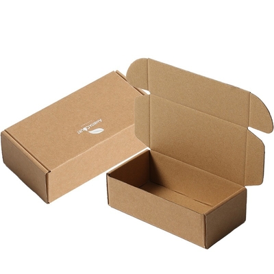 acheter Boîte ondulée kraft recyclable avec encre en soie blanche courriers ondulés haute résistance online manufacture