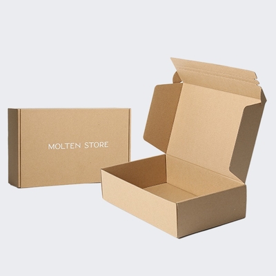 acheter Boîte recyclable Carton gris brun Carton papier artisanal Boîte de messagerie Emballage d'expédition online manufacture
