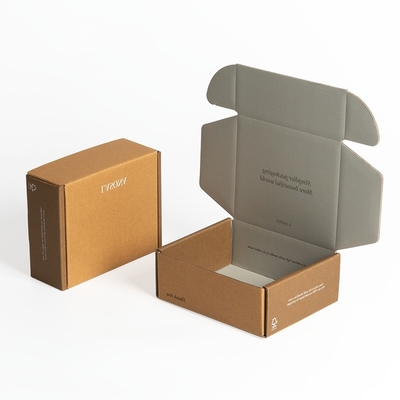 acheter Boîte à chaussures artisanale brune écologique personnalisée online manufacture