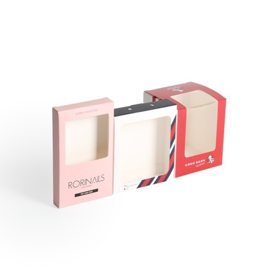 acheter Boîtes à emballer en papier de fenêtre transparent Boîtes à emballer en carton pliable online manufacture