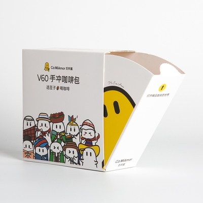 acheter Accessoires de ruban plastique Liner blanc épais carton durable Boîtes à emballer pour le thé Conception de votre logo Couleur online manufacture