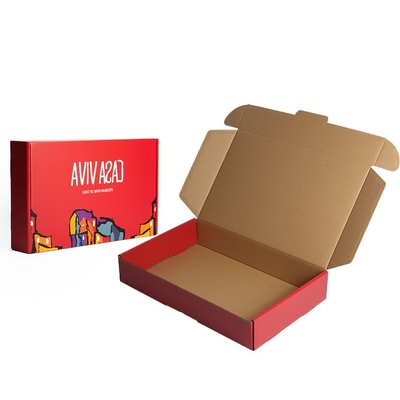 acheter Petites boîtes en carton Offset personnalisé d'impression Boîte cadeau en carton rouge Pour les vêtements online manufacture