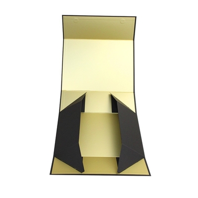 Boîte cadeau magnétique pliable en carton rigide avec surface de stratification mate