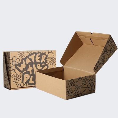 Emballage Kraft Boîtes d'envoi rectangulaires écologiques pour l'expédition et le conditionnement