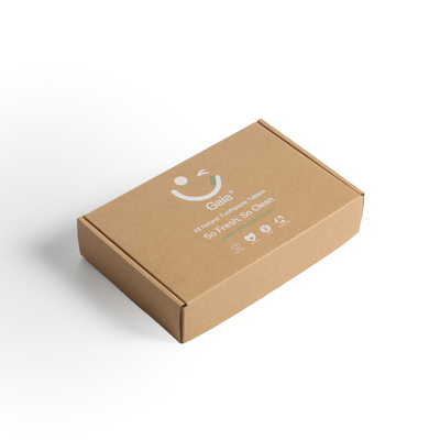 Commande personnalisée écologique recyclable Kfrat Box courrier ondulé pour les commandes en vrac