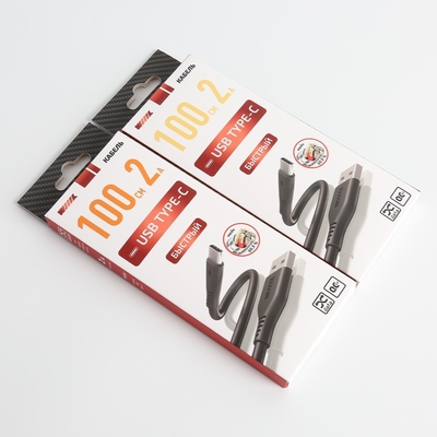 Boîte en papier en carton d'ivoire pour téléphone portable