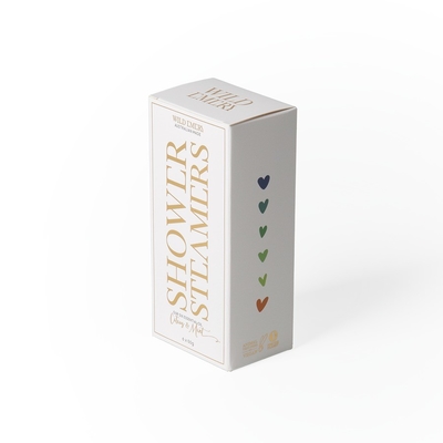Boîte de bouteille vide de parfum carré en carton pour machine à vapeur de douche Épaisseur de conception personnalisée