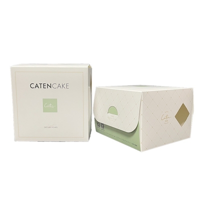 Boîte d'emballage de savon en papier en bout droit en étriquetage à chaud avec logo personnalisé