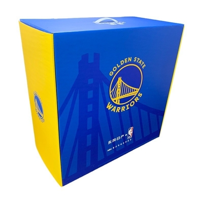 Carton recyclé sur mesure Carton ondulé Boîte de messagerie 5 couches E-Flute Boîtes de carton fortes avec poignée