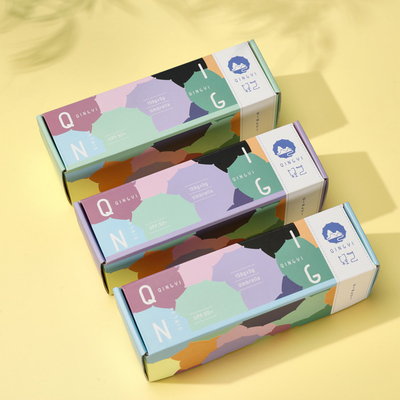 boîtes à lettres en papier ondulé Logo personnalisé pour les produits de parfum et de ménage